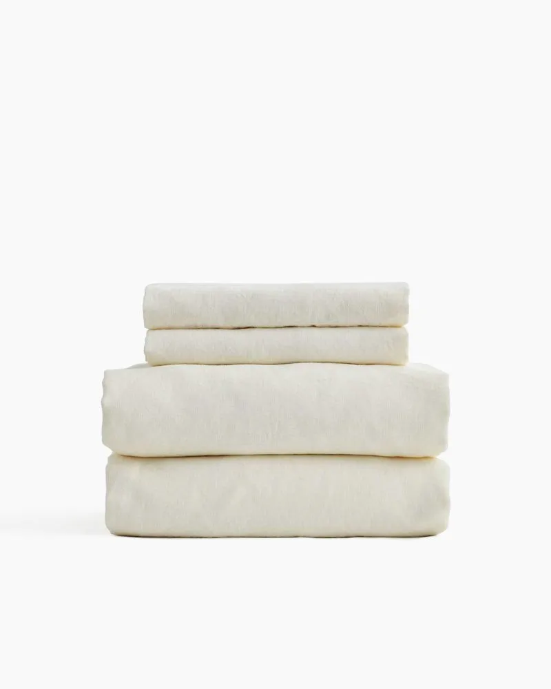 100% Pure European Linen Sheet Set - 4 Piece Sets