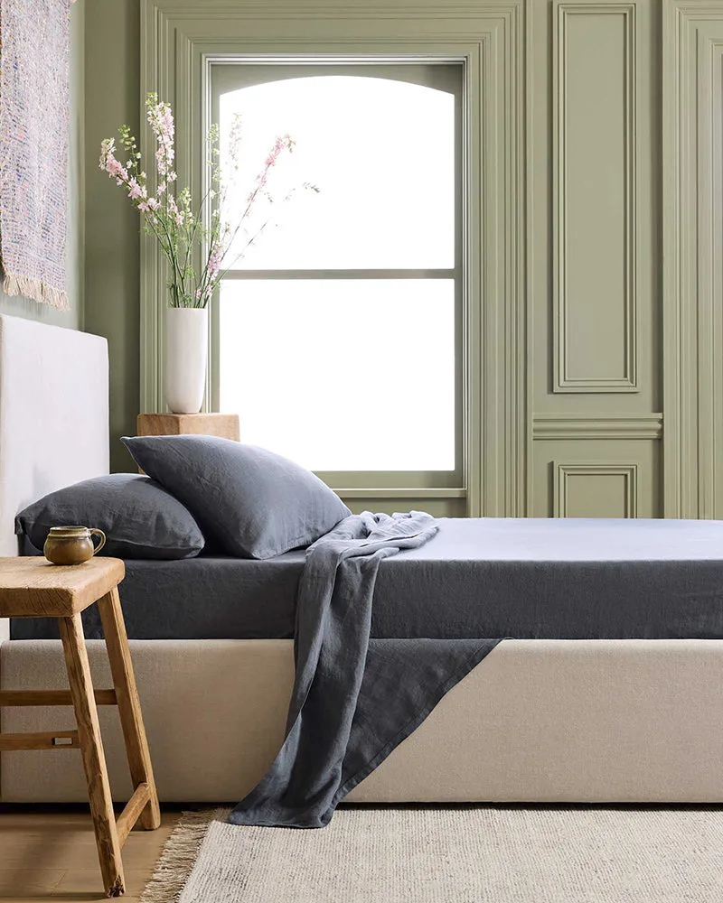 100% Pure European Linen Sheet Set - 4 Piece Sets