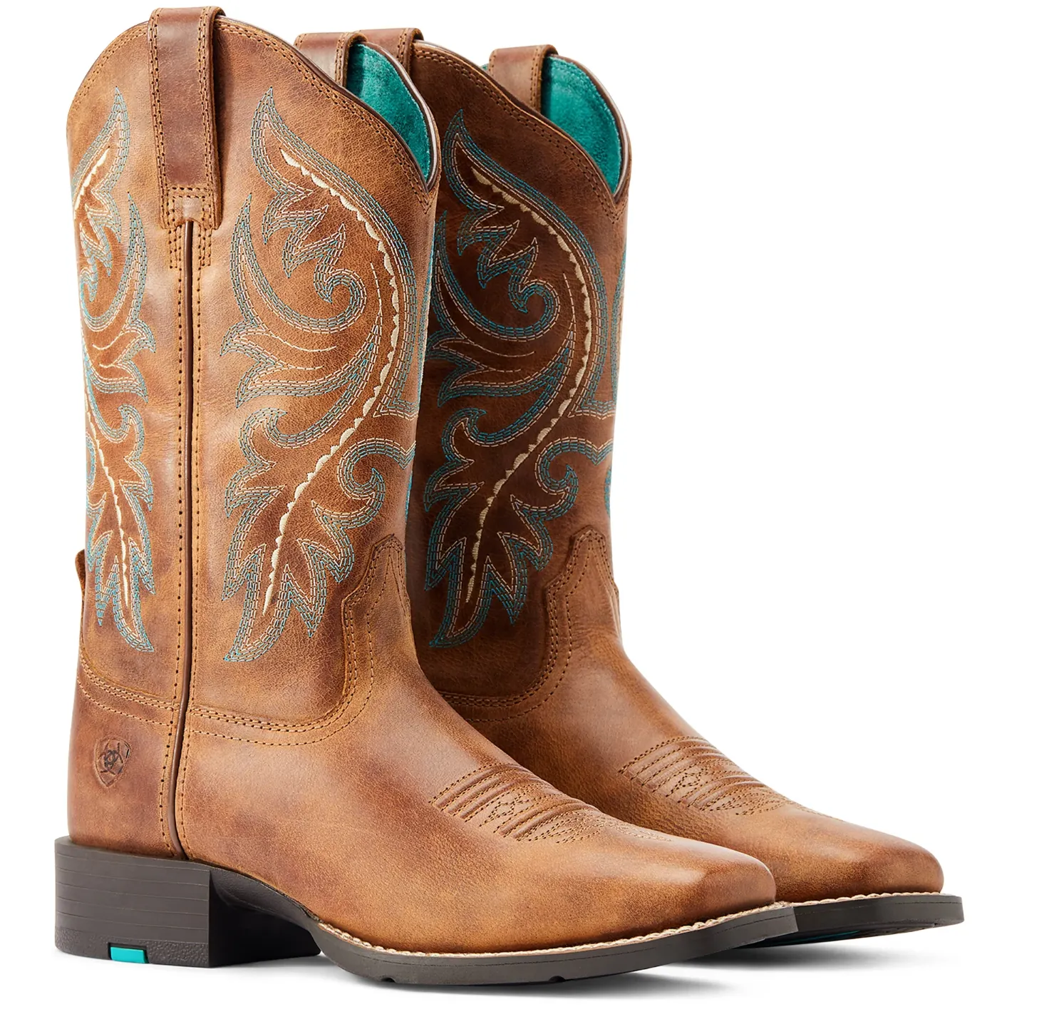 10044432 Ariat Women's Round up Back Zip Desert Sand