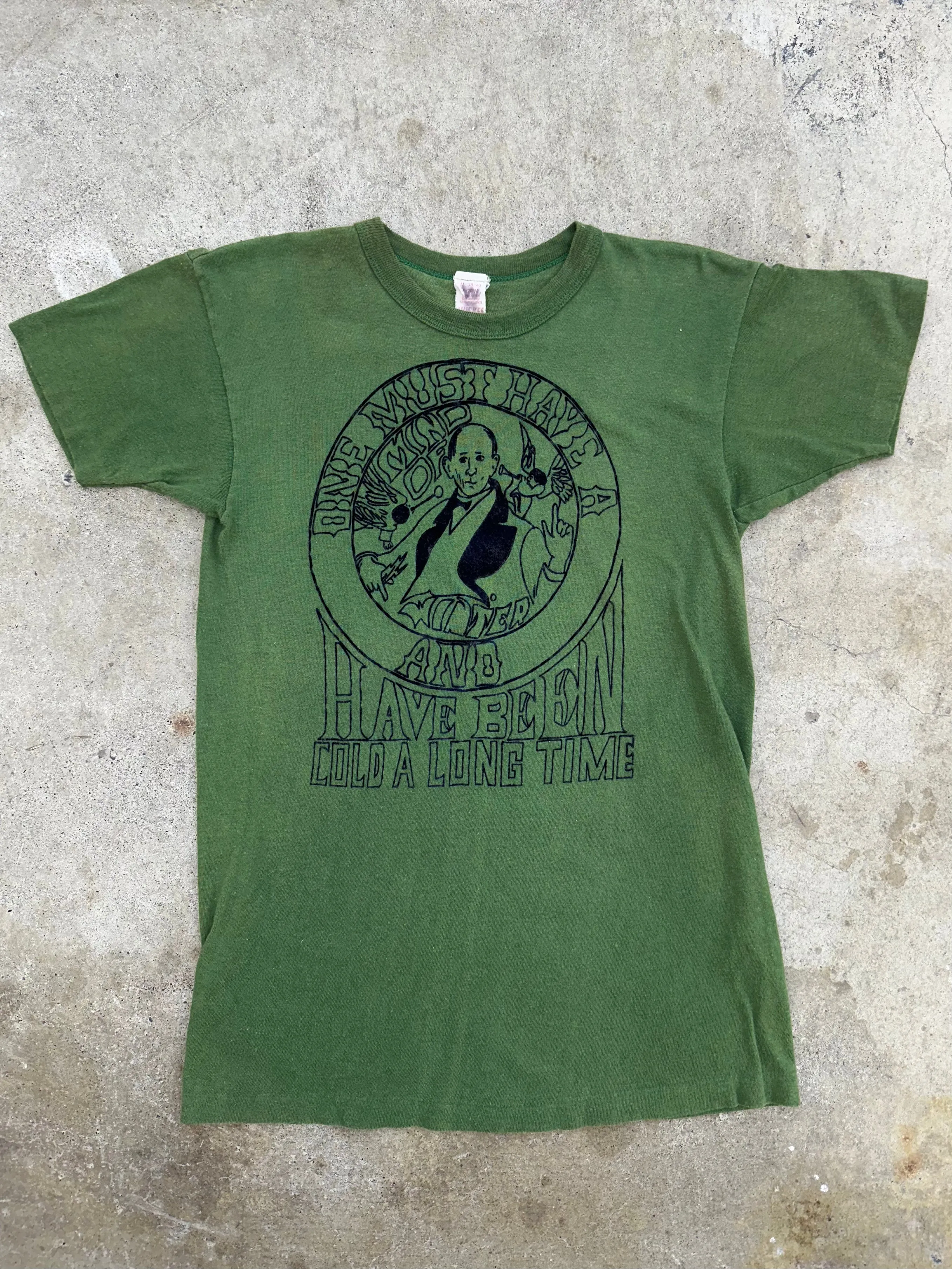 1970s Flocked Single Stitch Tee