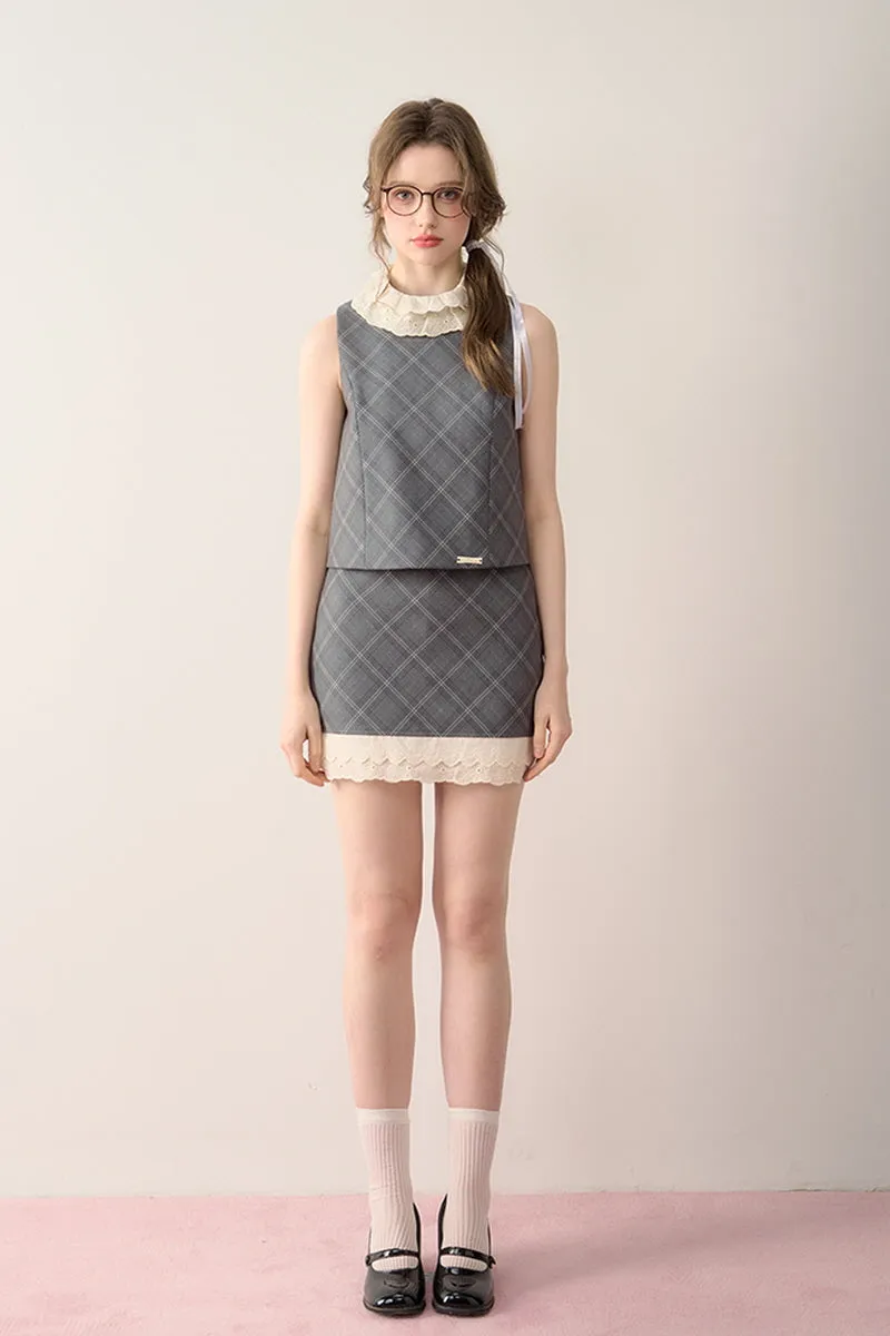 2-Design Sweet Suit Top / Skirt