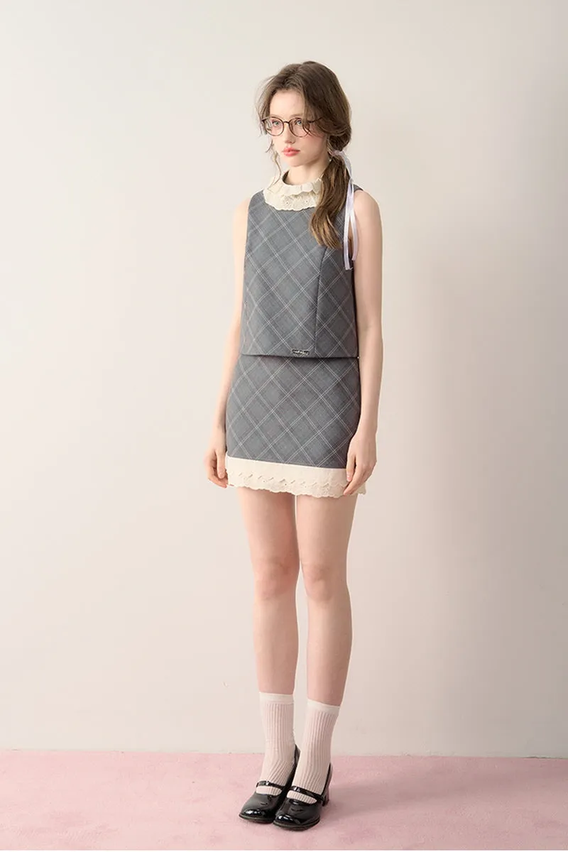 2-Design Sweet Suit Top / Skirt