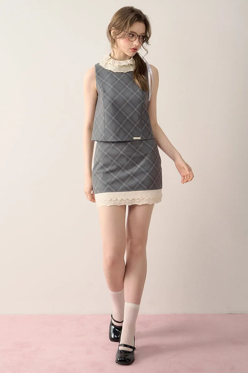 2-Design Sweet Suit Top / Skirt