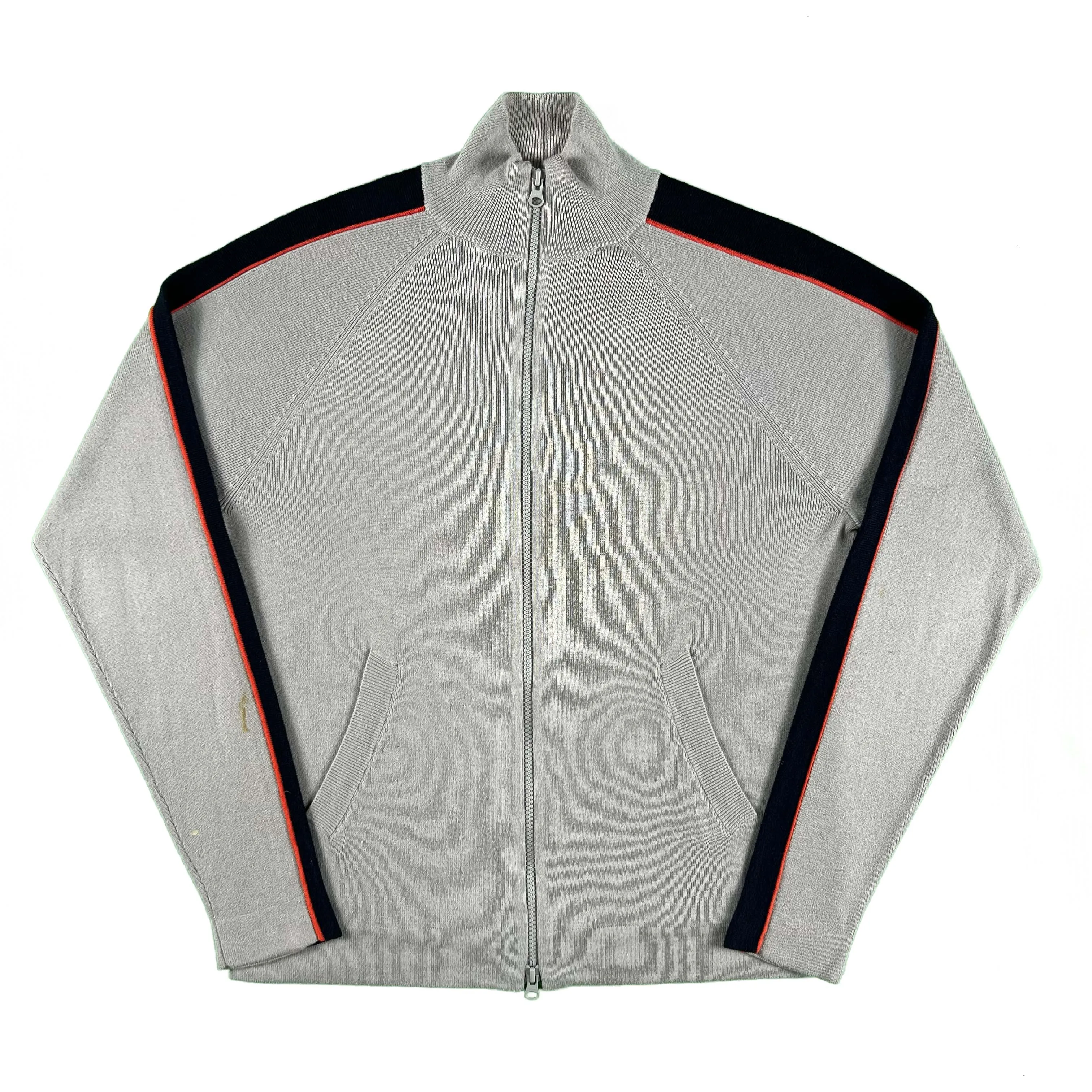 2004 Gap 2 Way Zip Knit Track Jacket- M