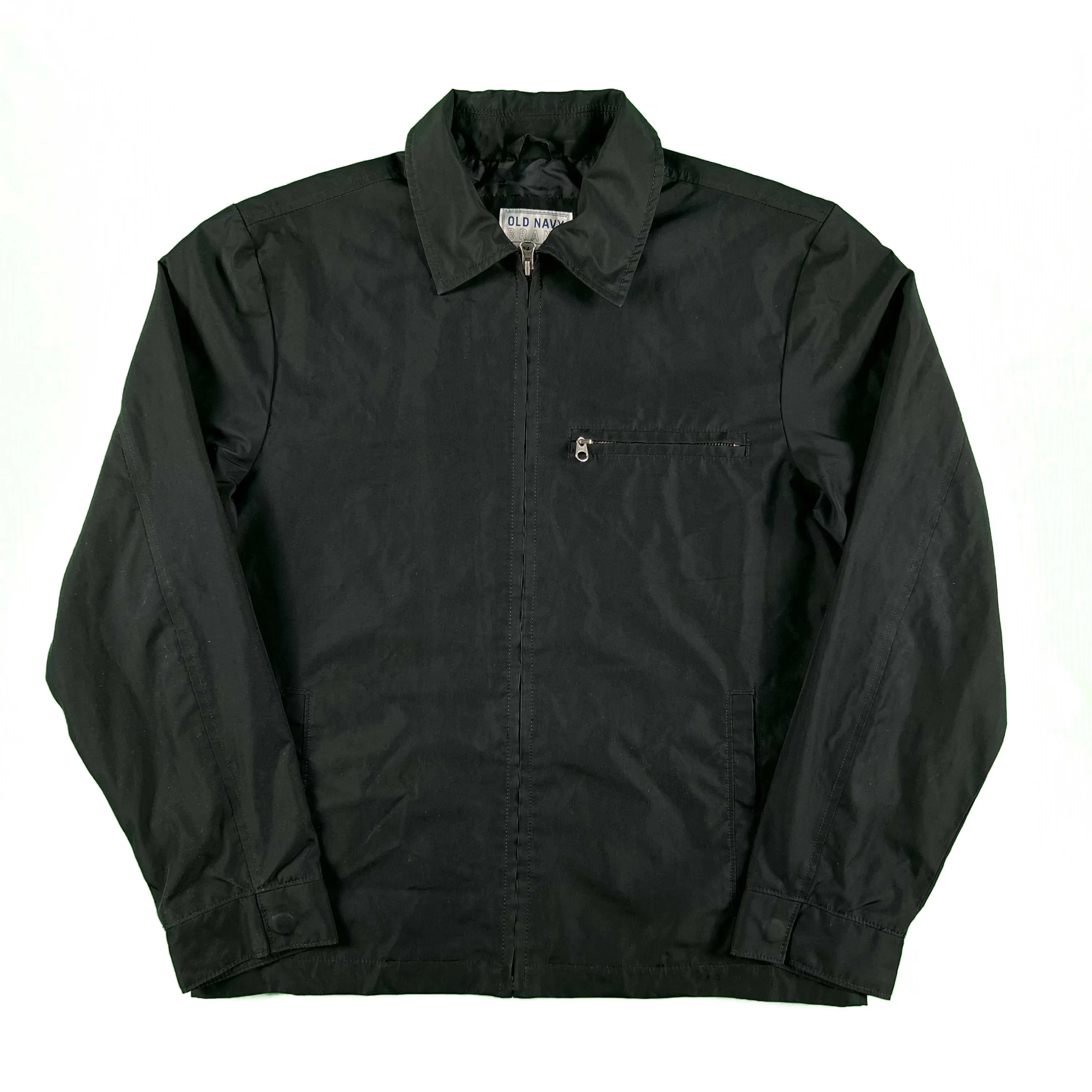 2004 Old Navy Black Lightweight 3 Pocket Jacket- S