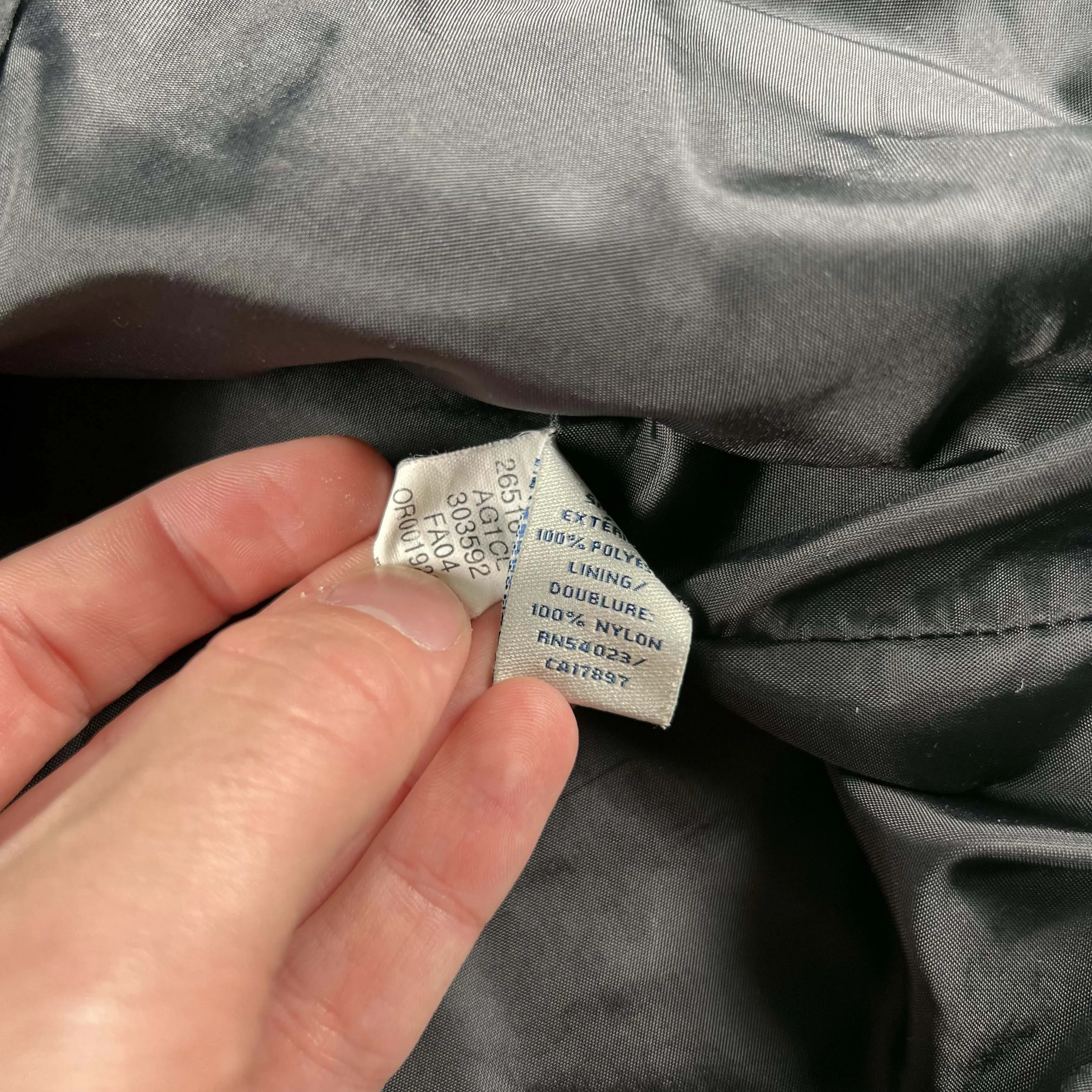 2004 Old Navy Black Lightweight 3 Pocket Jacket- S