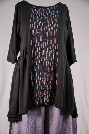 2284 Jen's Tunic Black-P