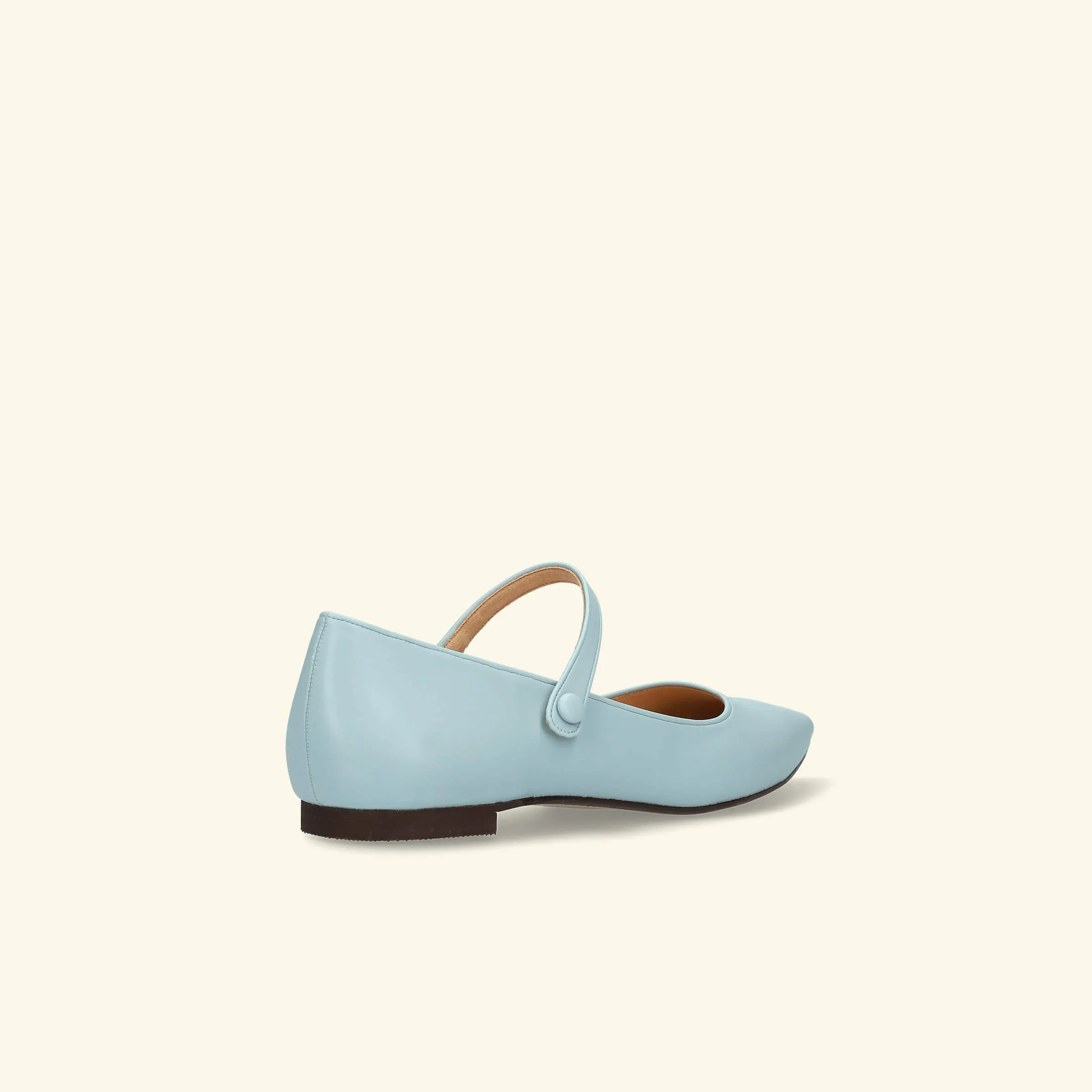 50% OFF: Mary Jane Strap Flat Shoes (4802) Blue Gray
