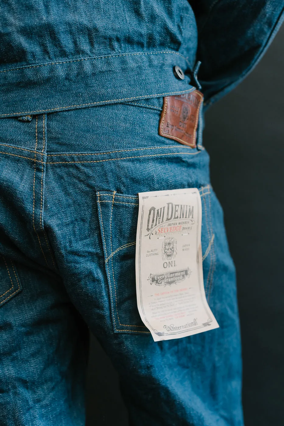 570-OFBD - 13.7oz "Old Faded Blue" Selvedge Denim - Classic Straight