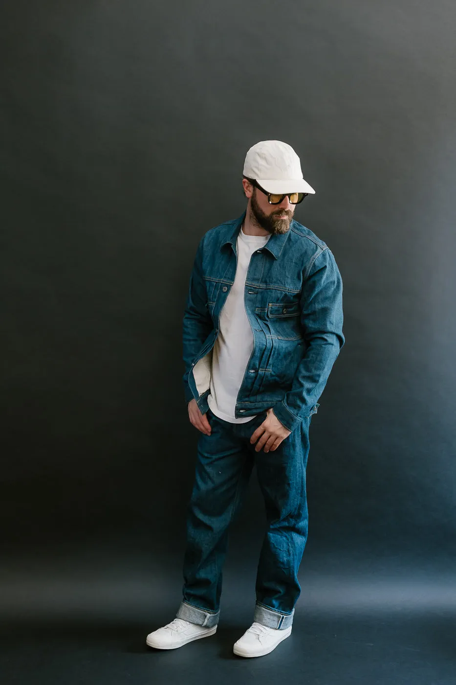 570-OFBD - 13.7oz "Old Faded Blue" Selvedge Denim - Classic Straight