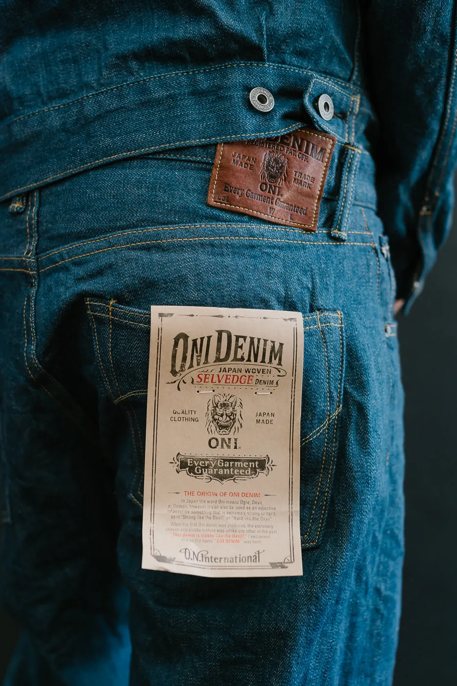 570-OFBD - 13.7oz "Old Faded Blue" Selvedge Denim - Classic Straight