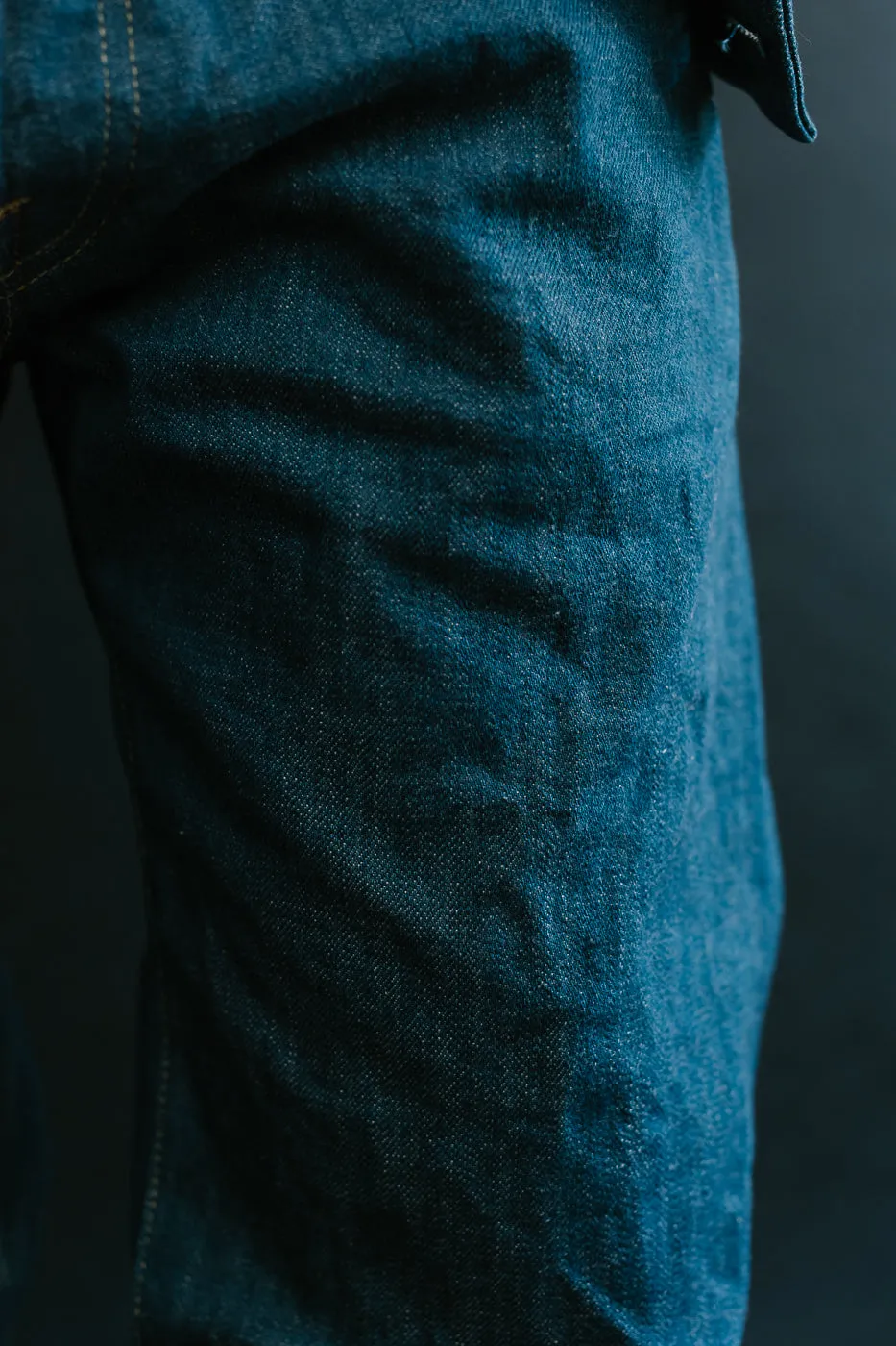 570-OFBD - 13.7oz "Old Faded Blue" Selvedge Denim - Classic Straight