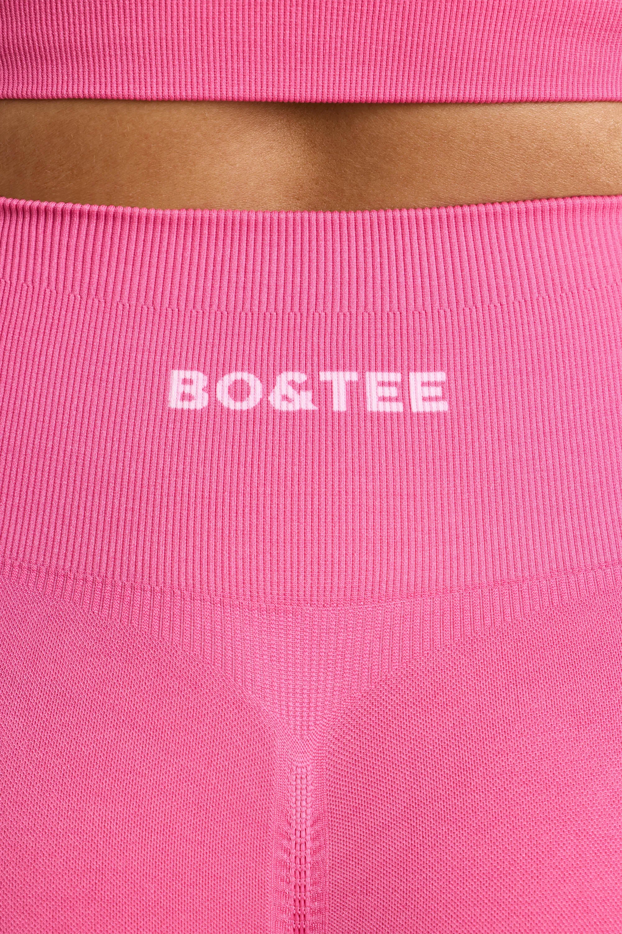 Admired - High-Waist Define Luxe Leggings in Hot Pink