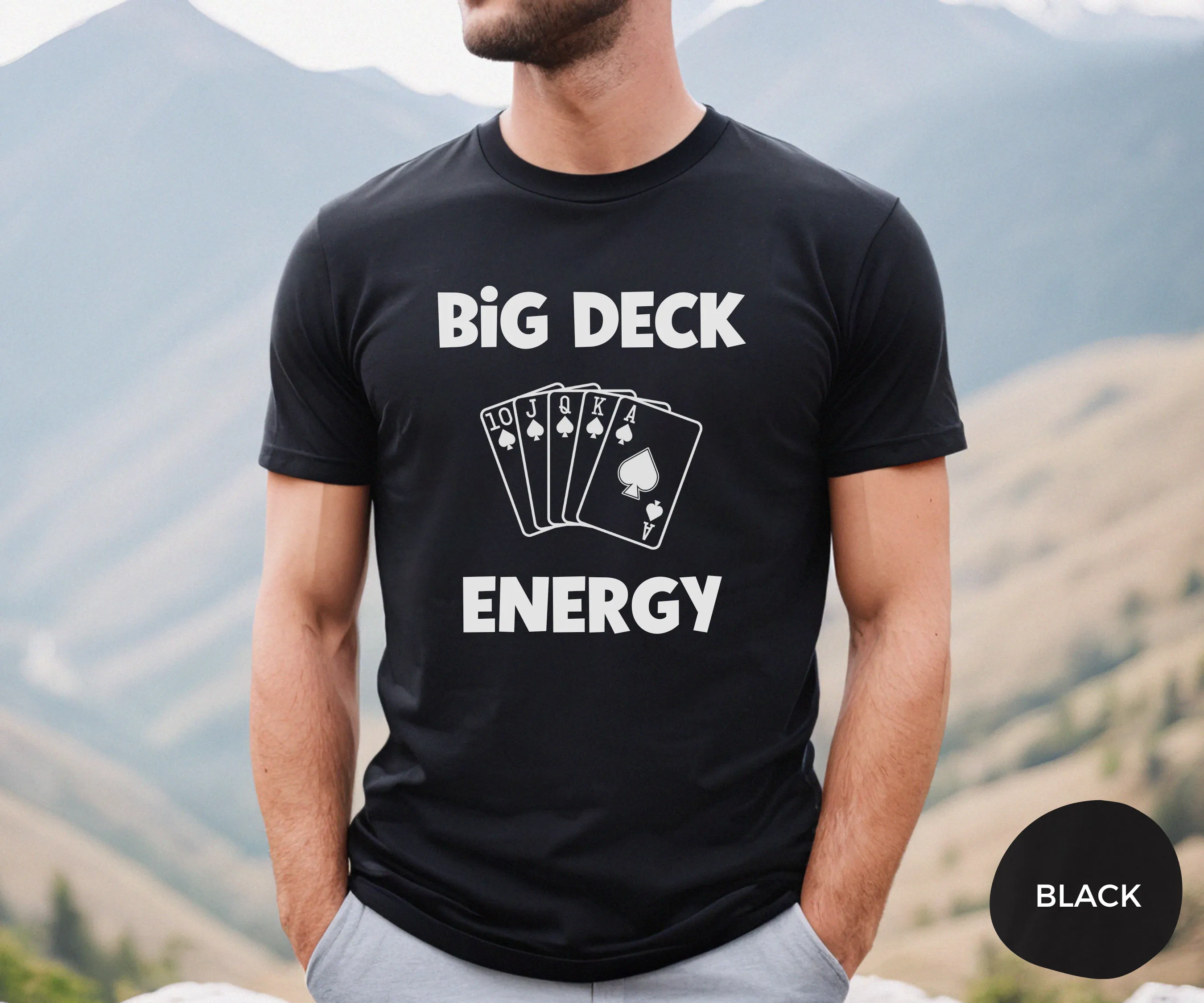 Adult Big Deck Energy Unisex T-Shirt