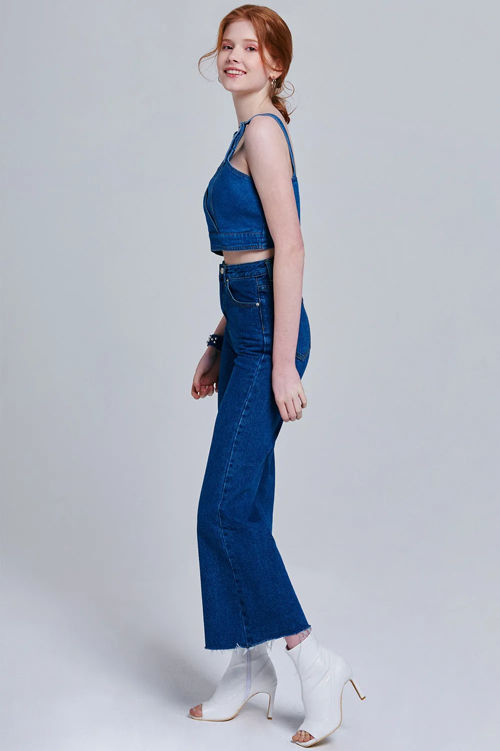 Agnes Flare Denim Pants