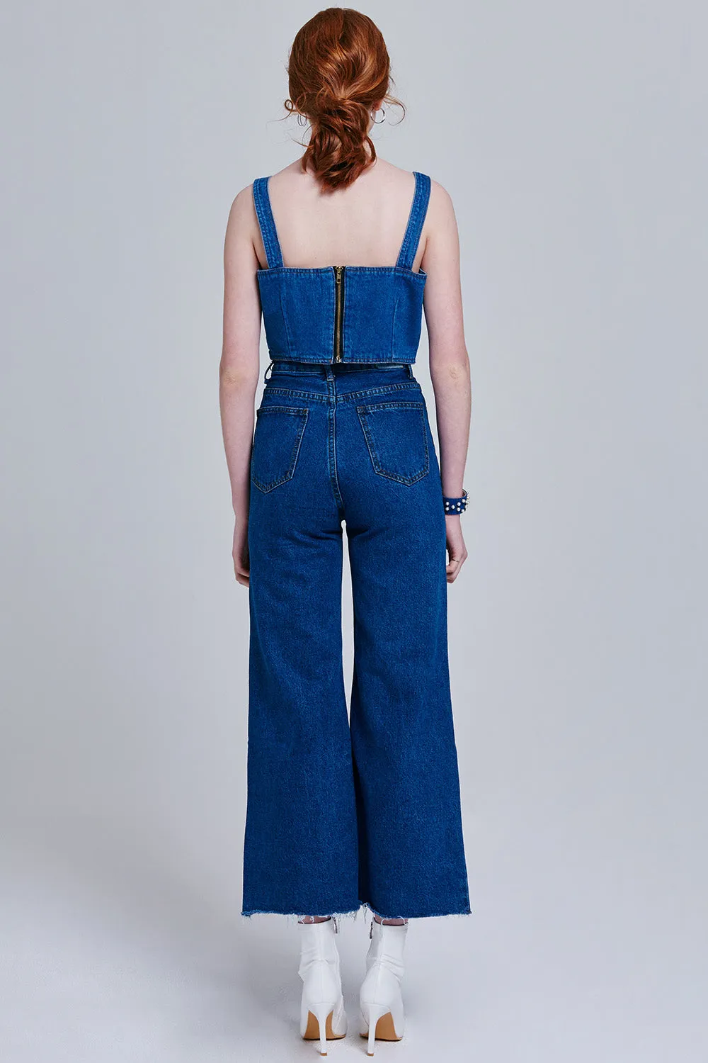 Agnes Flare Denim Pants