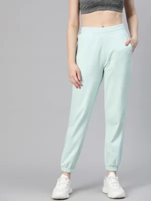 Alcis Women Solid Regular-Fit Joggers
