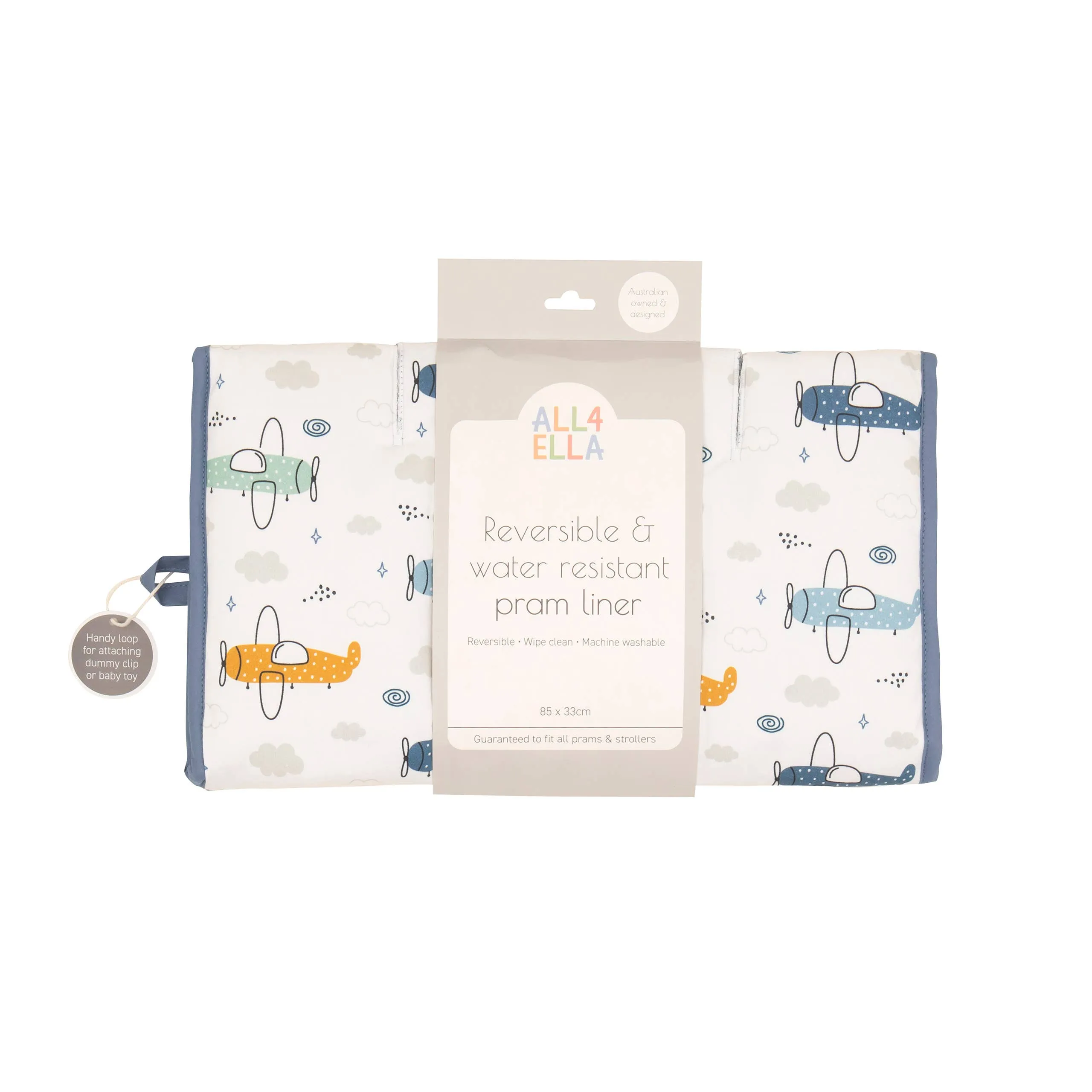 All4Ella - Pram Liner - Planes