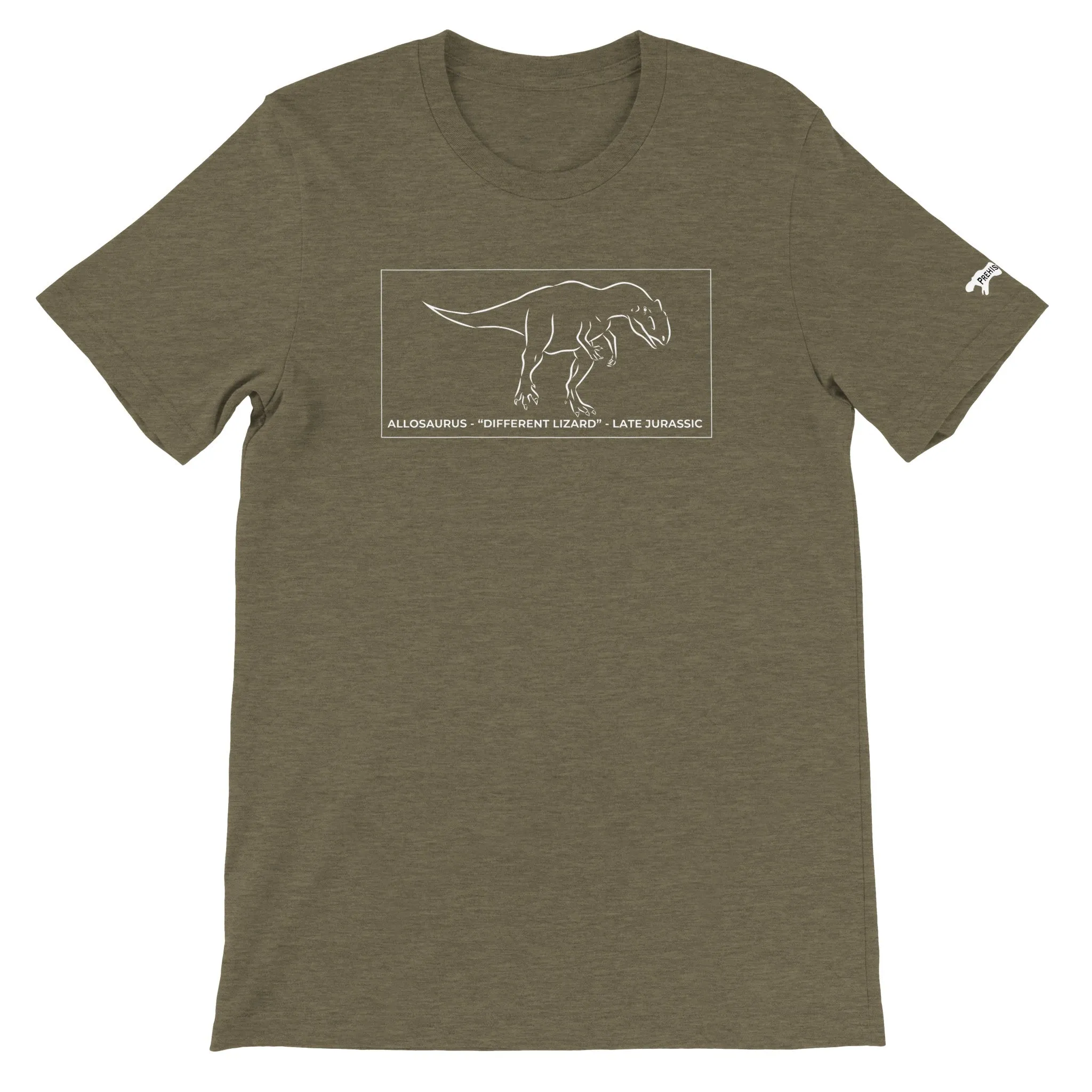 Allosaurus Infocard - Premium Unisex T-Shirt