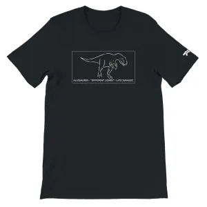 Allosaurus Infocard - Premium Unisex T-Shirt