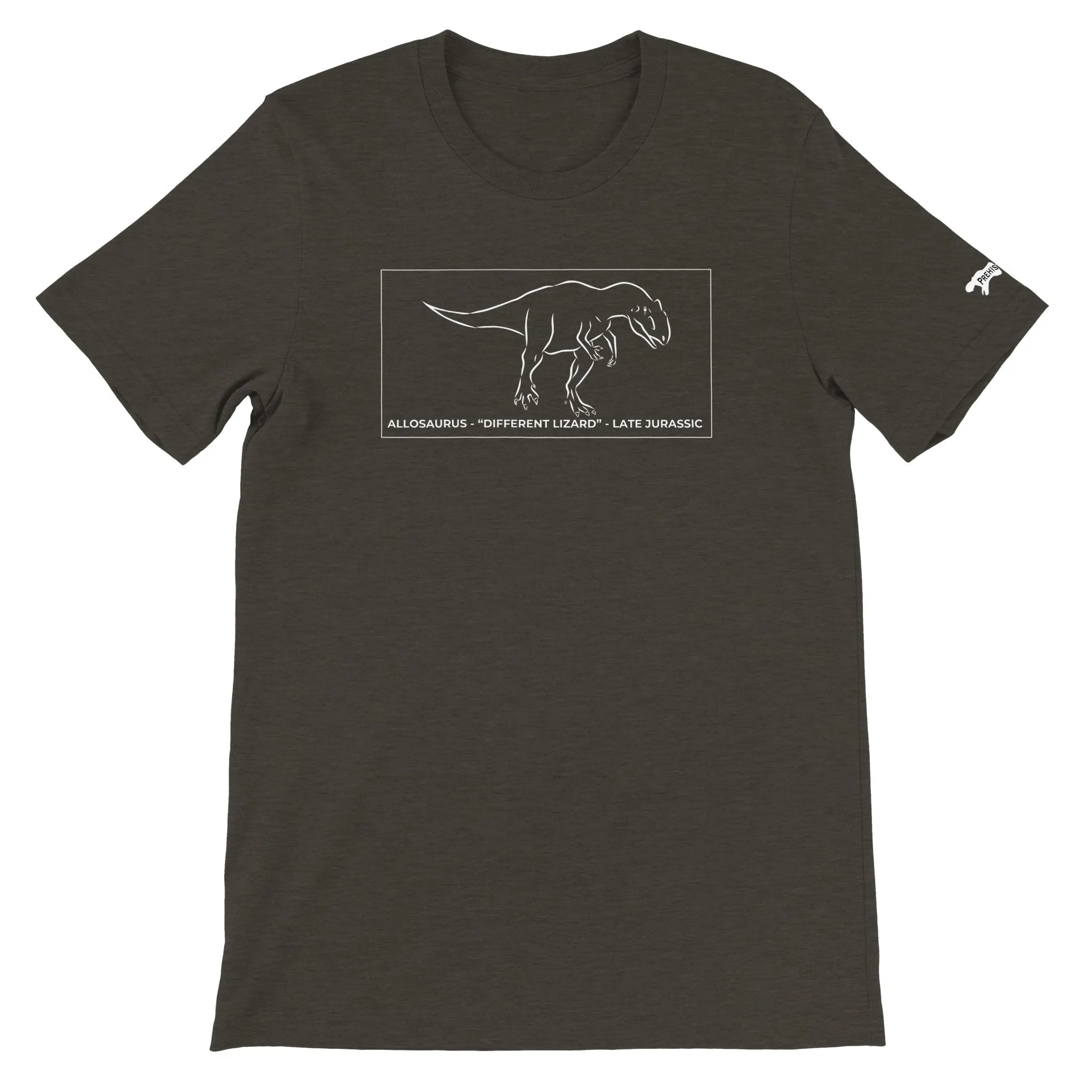 Allosaurus Infocard - Premium Unisex T-Shirt