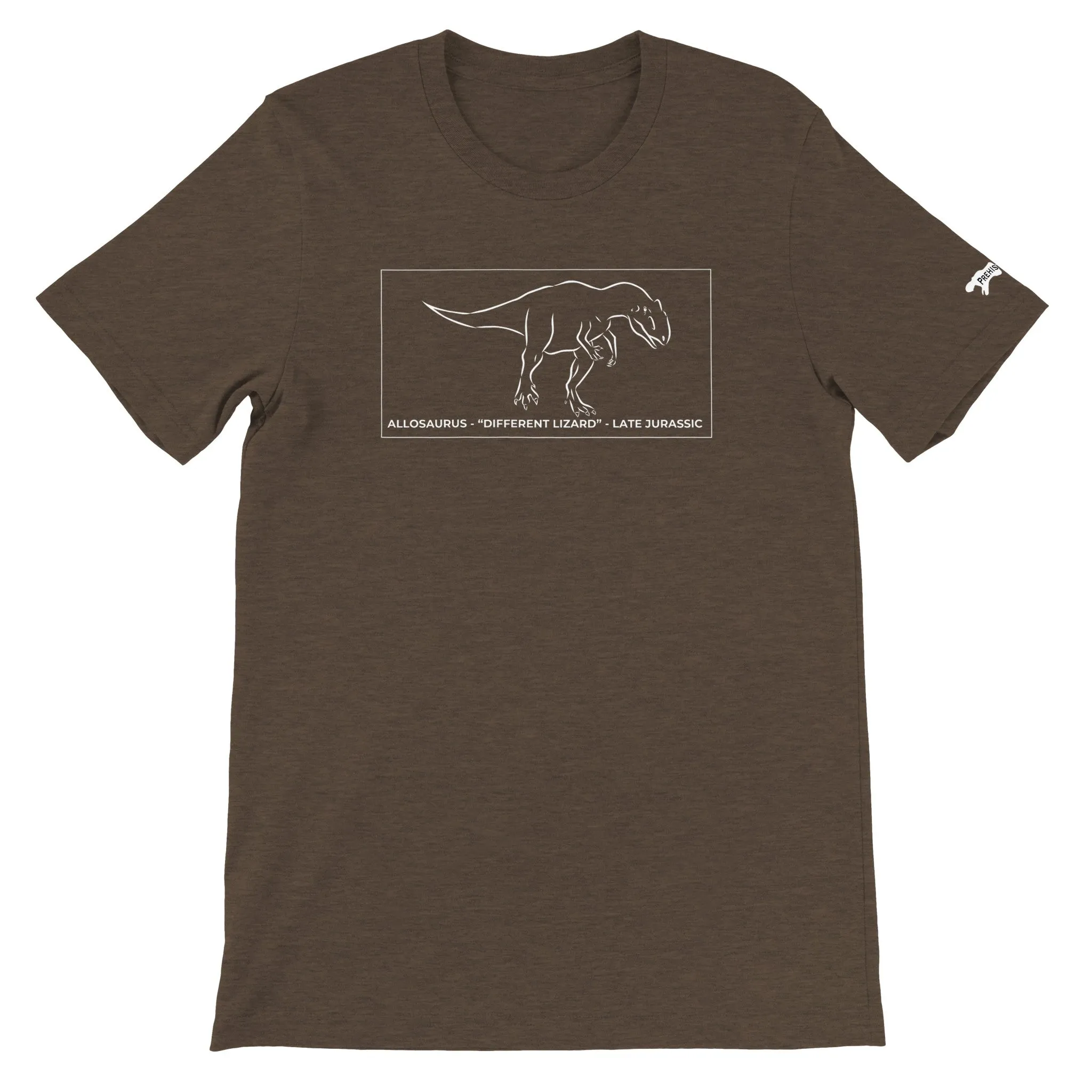 Allosaurus Infocard - Premium Unisex T-Shirt
