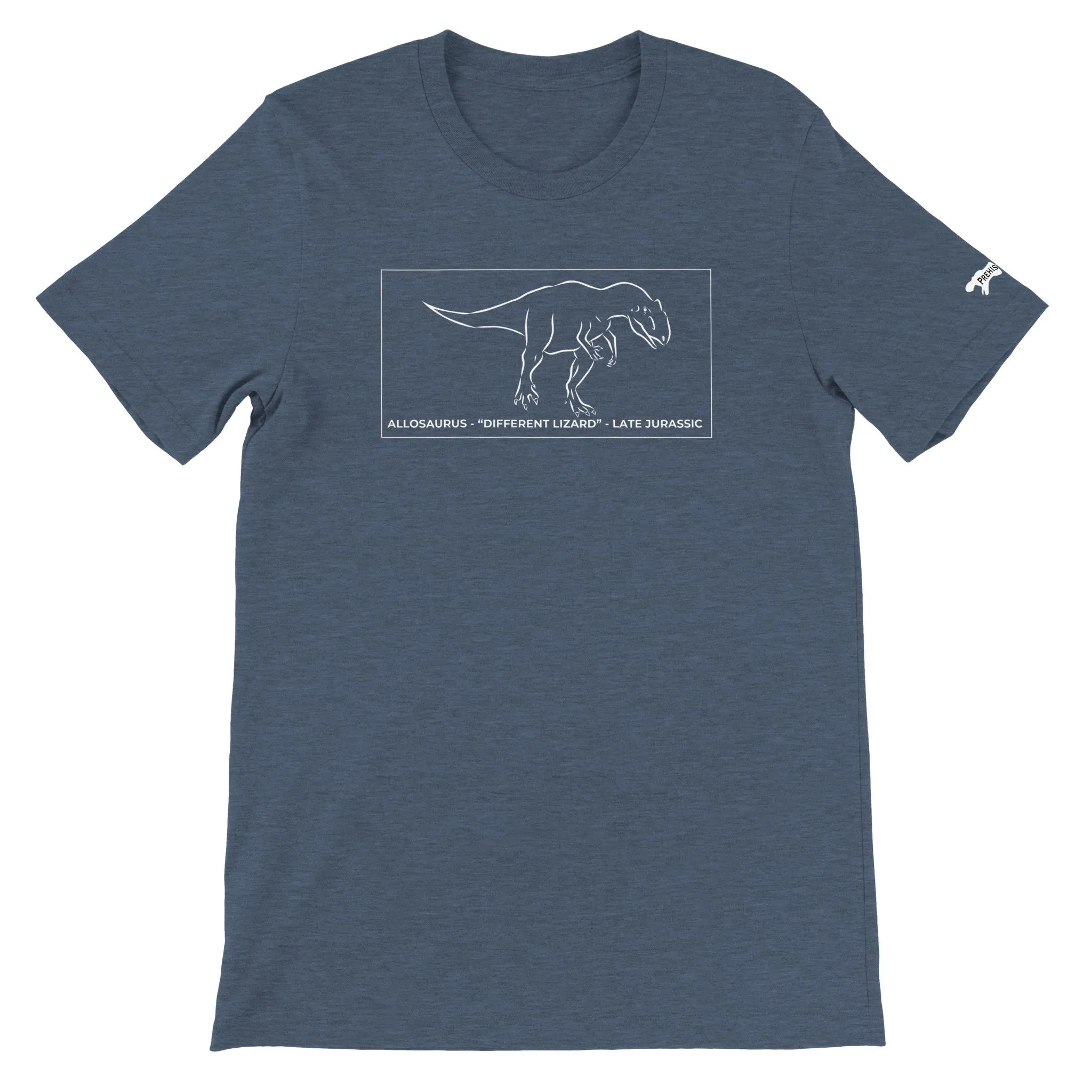 Allosaurus Infocard - Premium Unisex T-Shirt