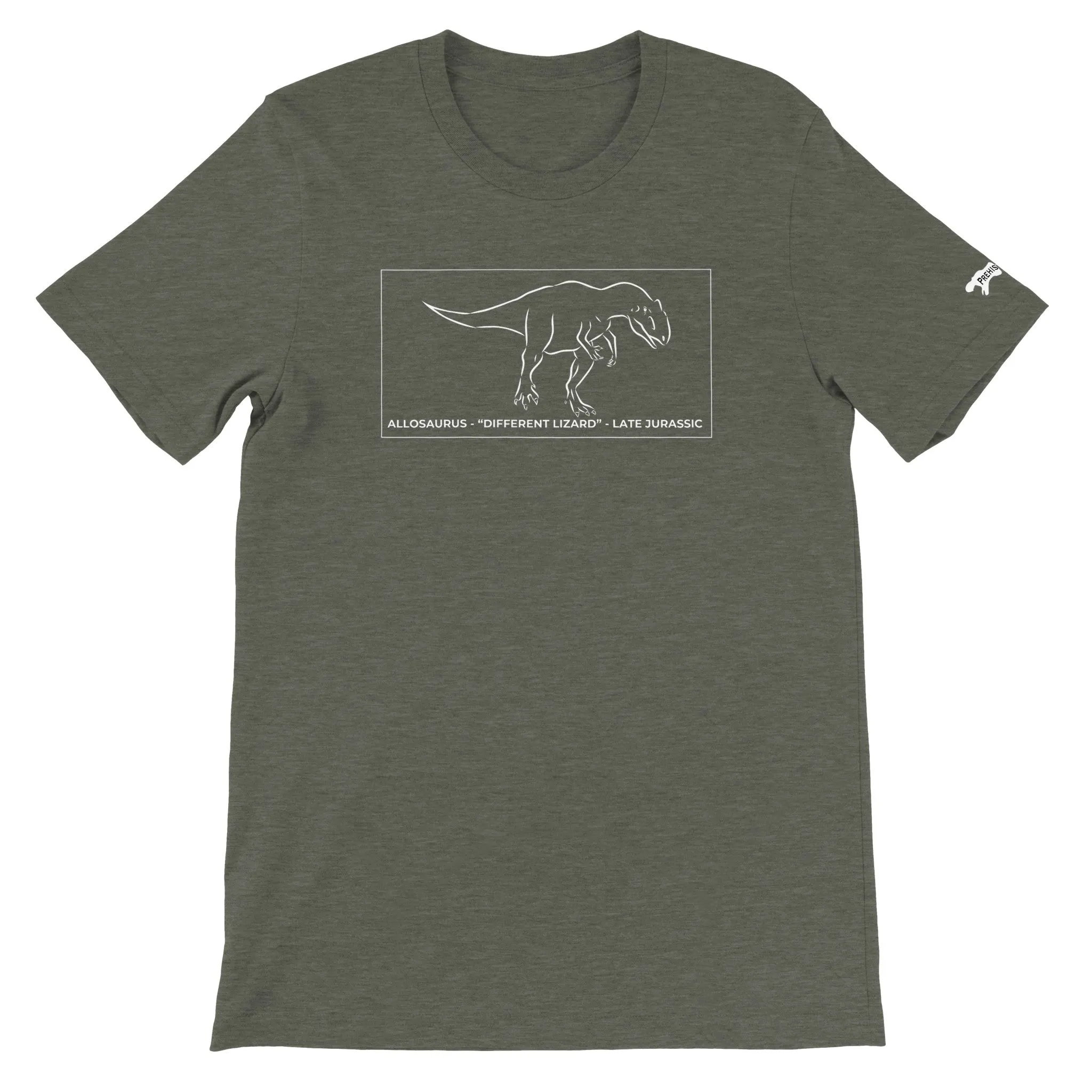 Allosaurus Infocard - Premium Unisex T-Shirt