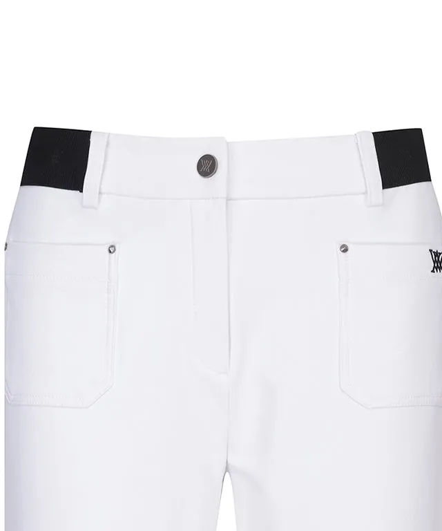 ANEW Golf: Women Thin Fleece Basic L/PT - Off White