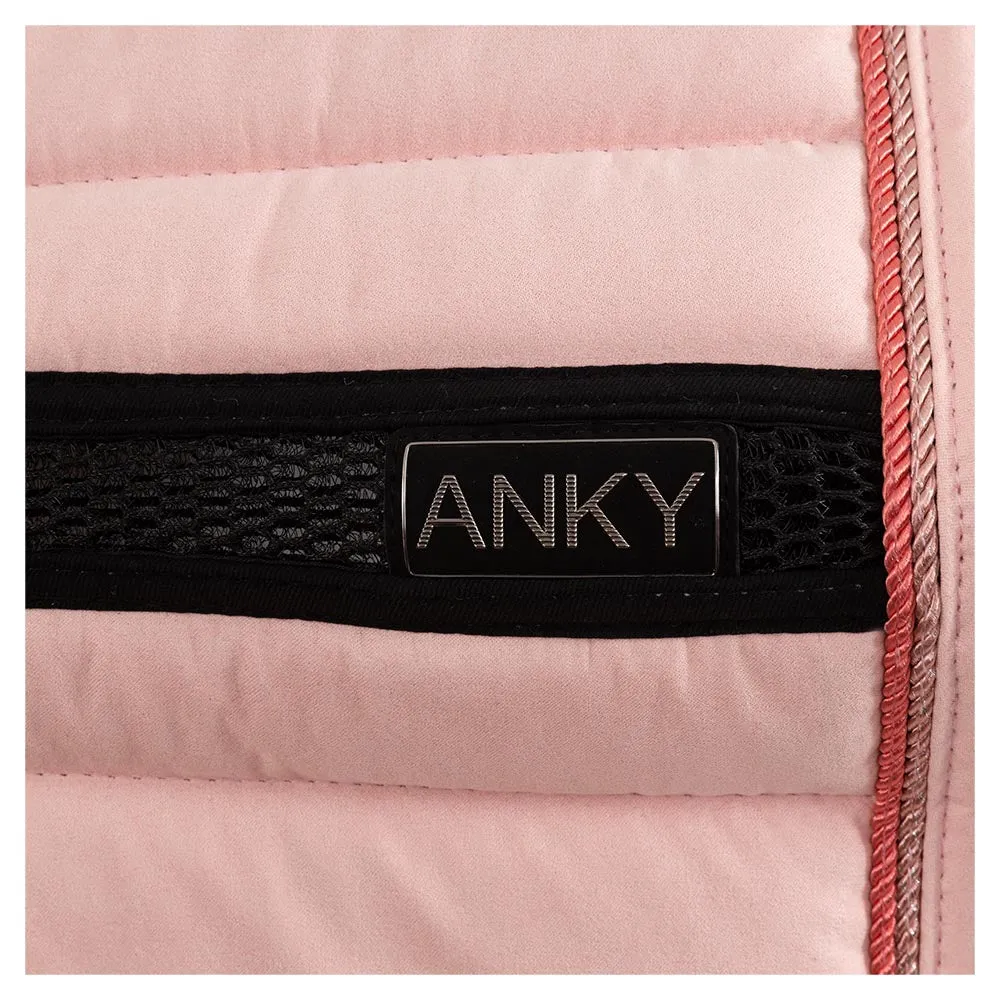 Anky pale rosette dressage set