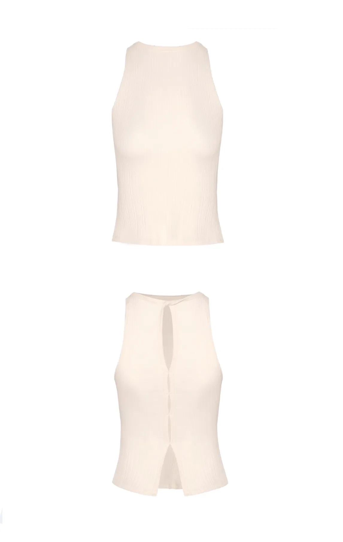 Apricot Halter Vest