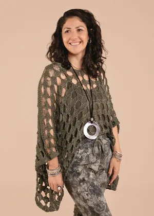 Asha Knit Top in Khaki