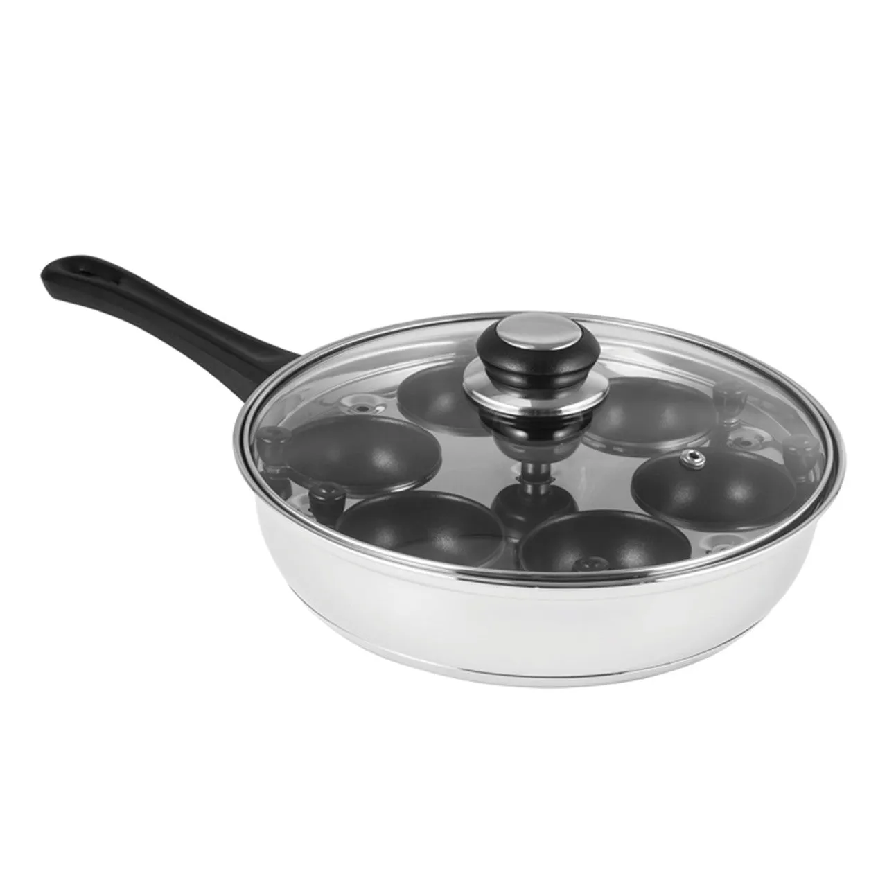 Avanti 6 Egg Poacher 24cm With Non Stick Cups