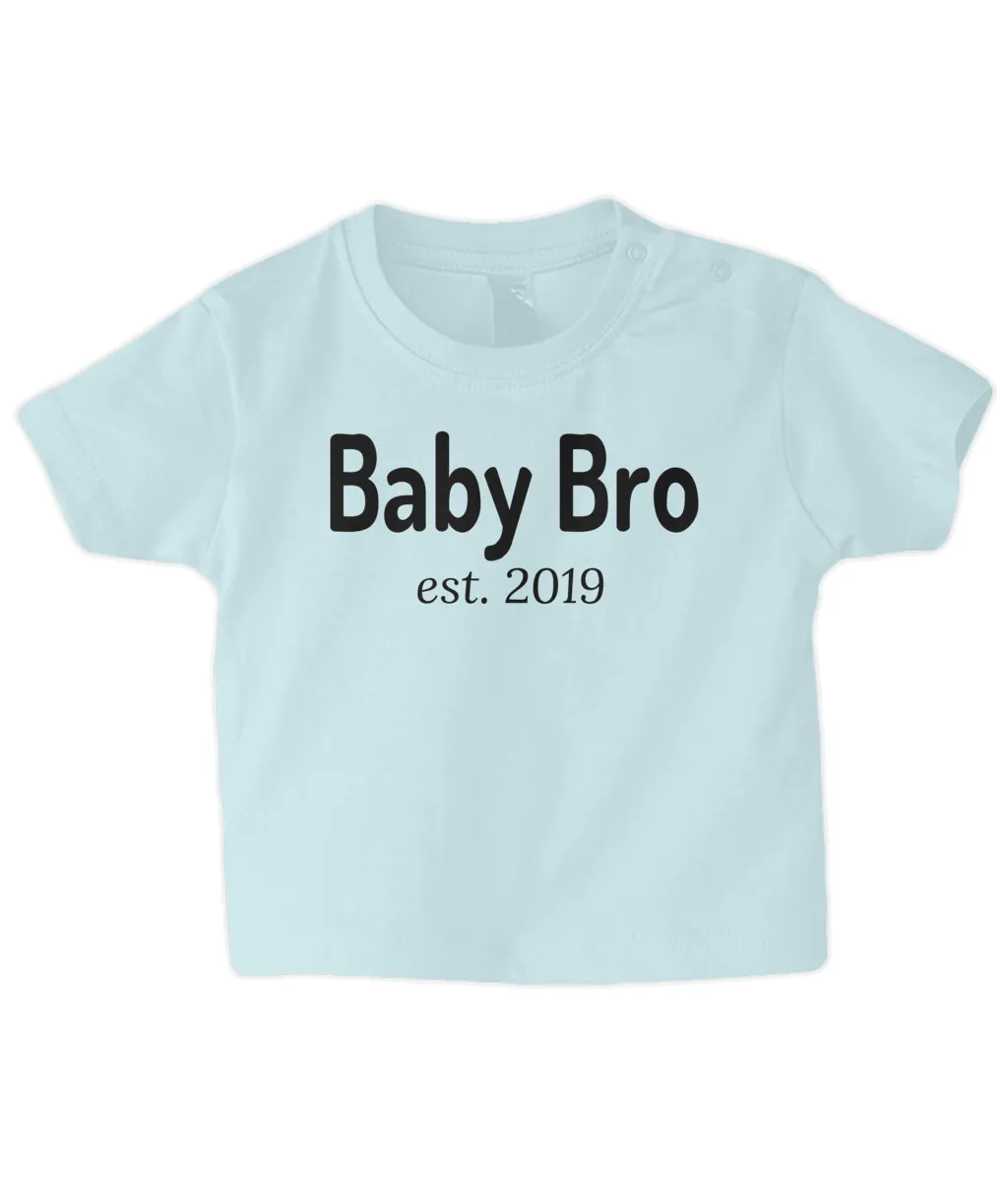 Baby Bro 2019 Baby T Shirt