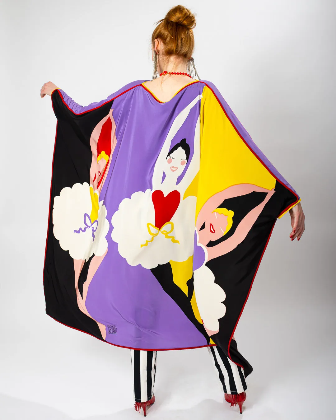 Ballerina Cape Blouse