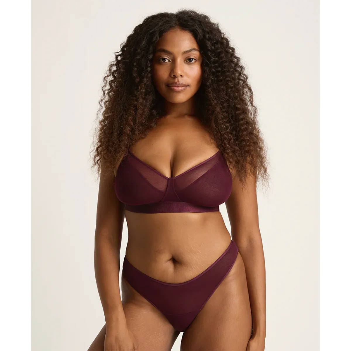 Bamboo Mesh Brazilian Bikini