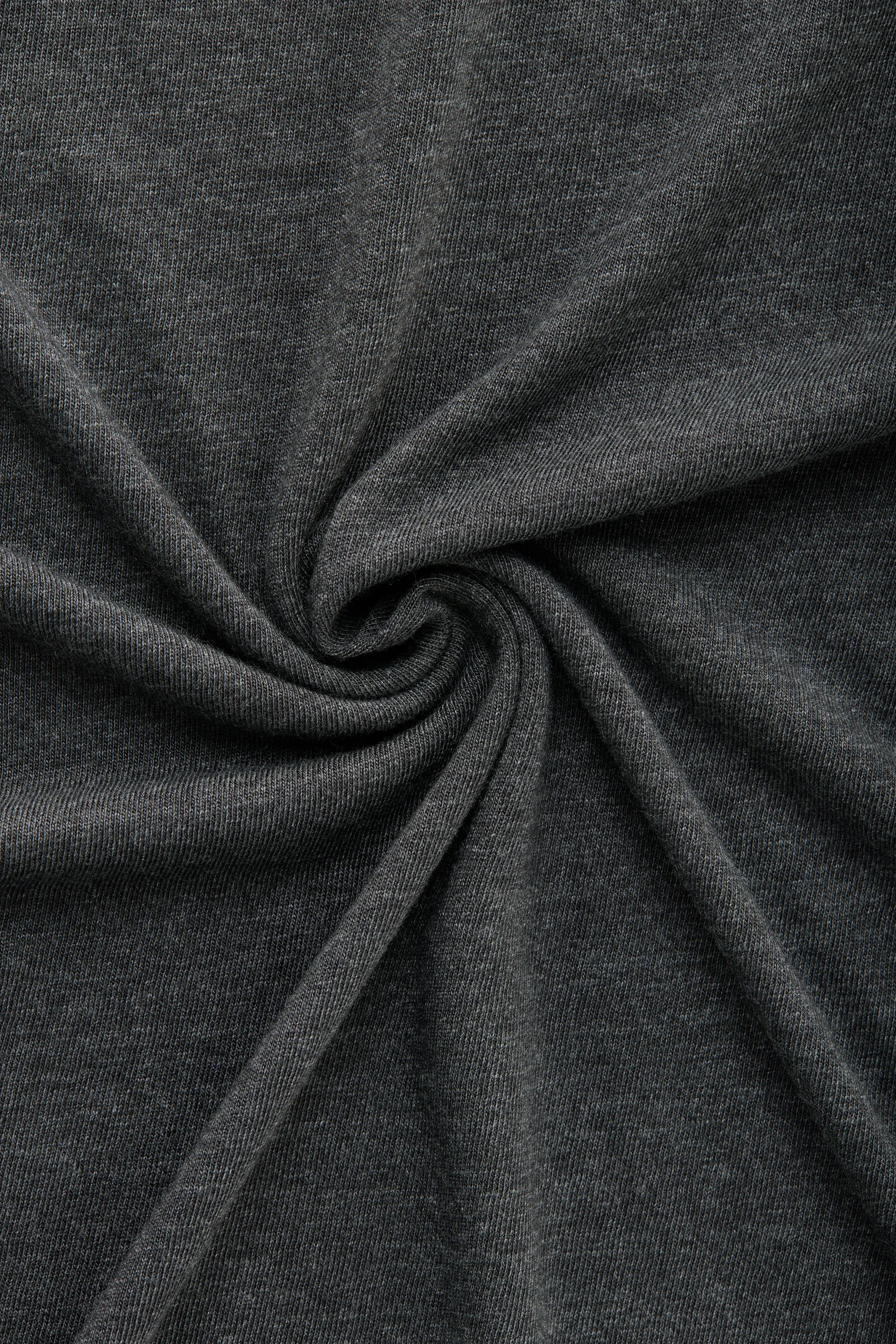 Bamboo Sorona Crew Neck Nero Black