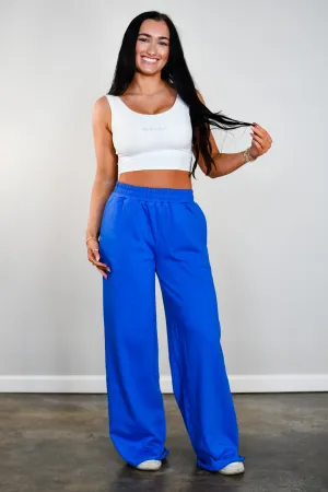 Baseline Straight Leg Joggers - Royal Blue