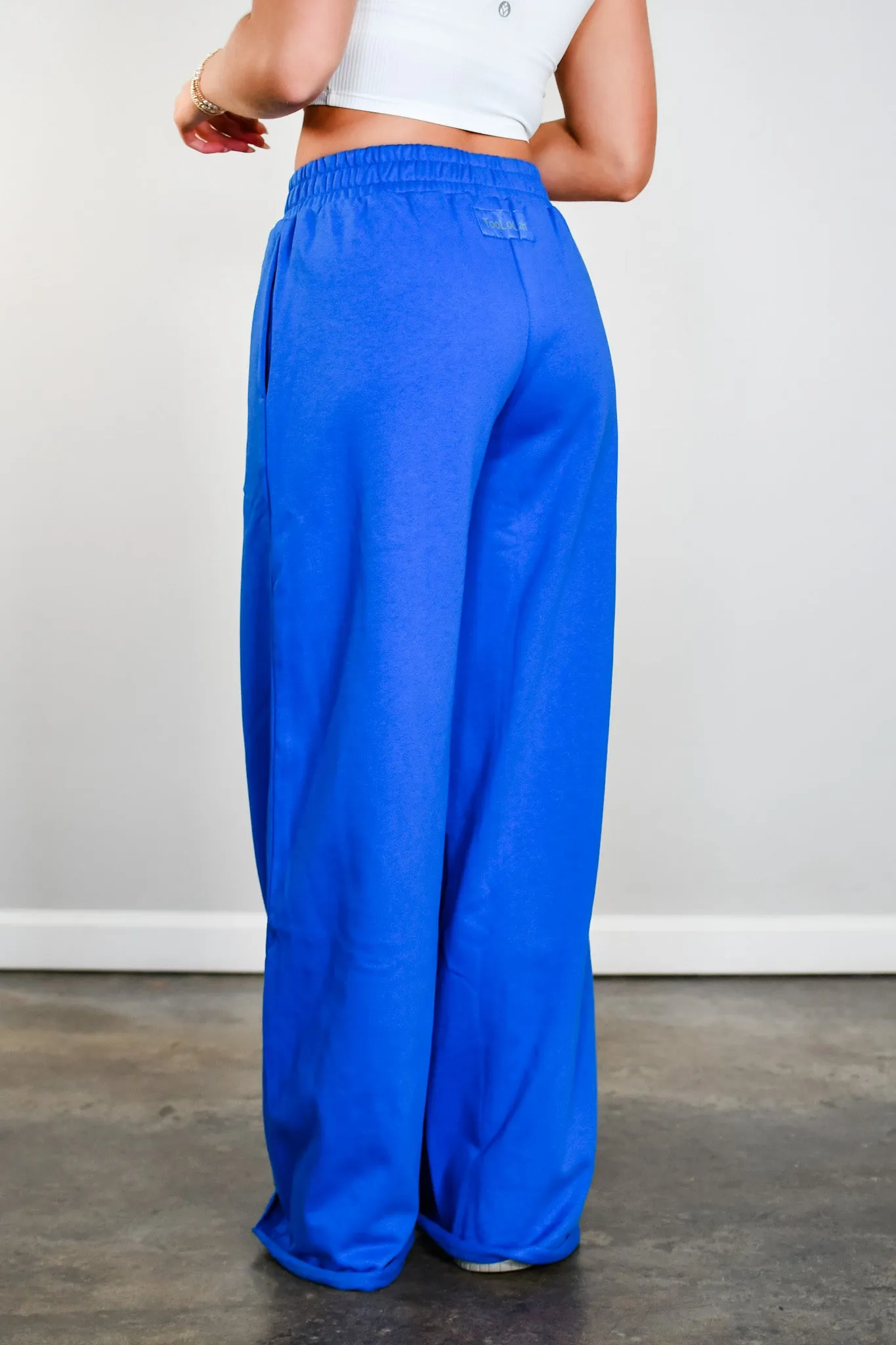 Baseline Straight Leg Joggers - Royal Blue