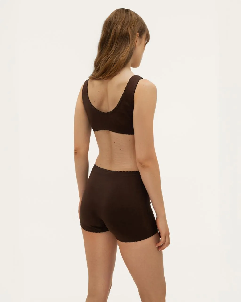 Basic Shorts in Brown