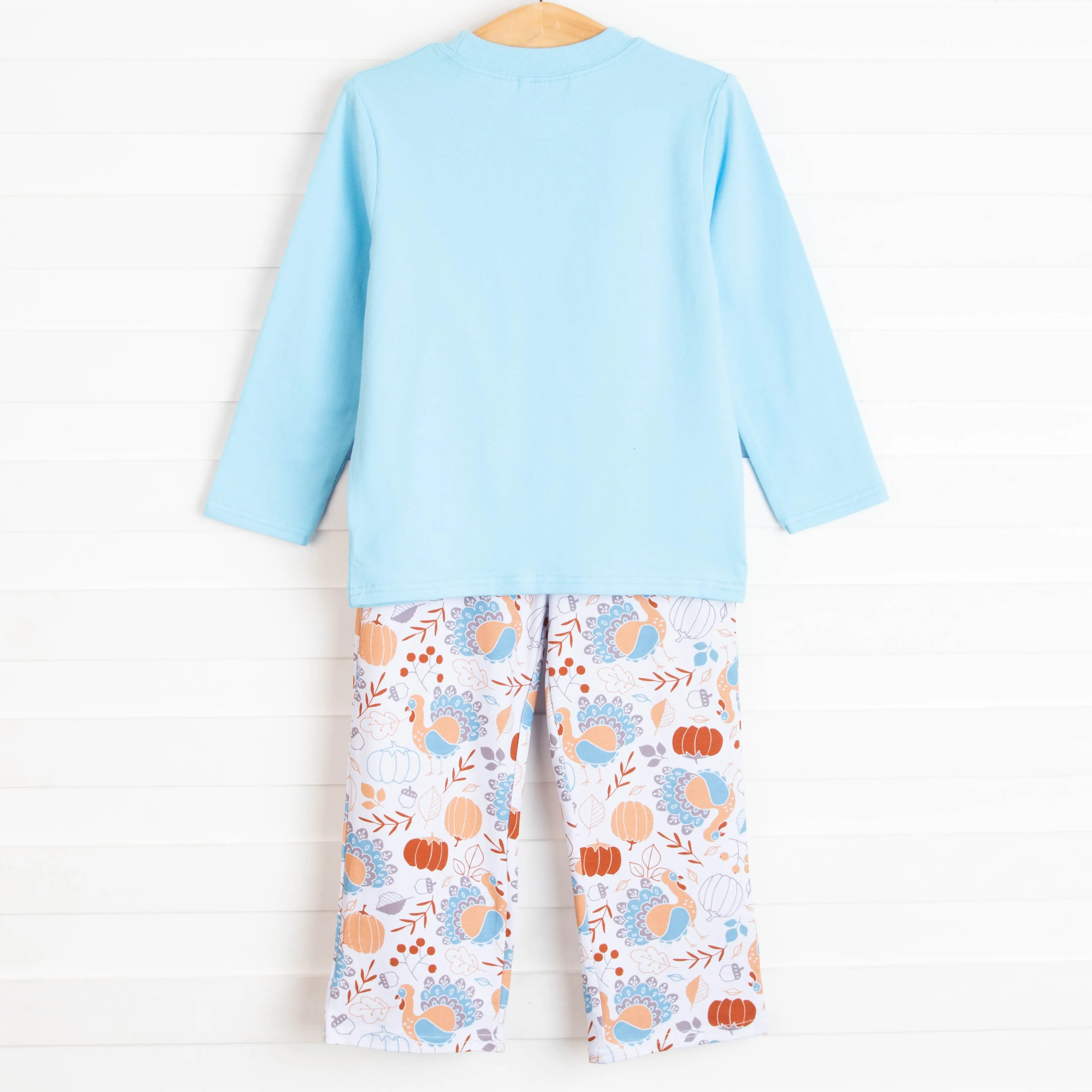 Be Thankful Pant Set, Blue