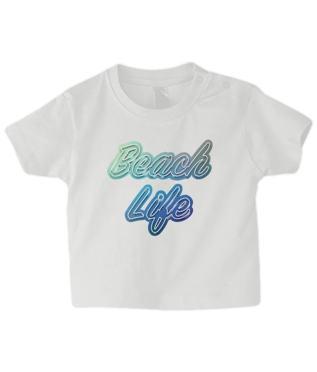 Beach Life Baby T Shirt