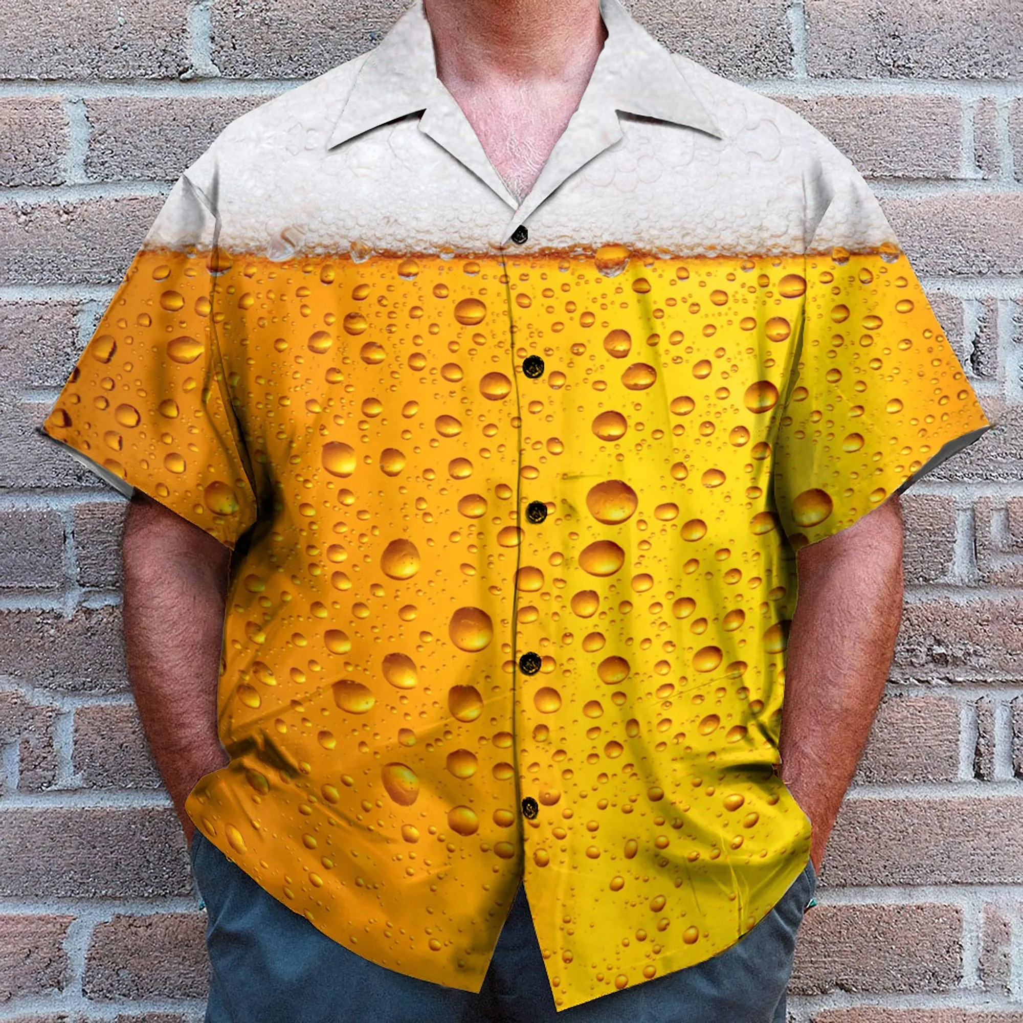 Beer Funny Button's Up Shirts - Hawaiian Shirt