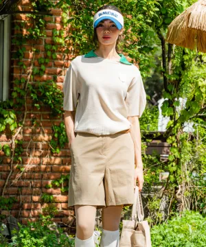 BENECIA 12 Puff R Double Collar - Beige