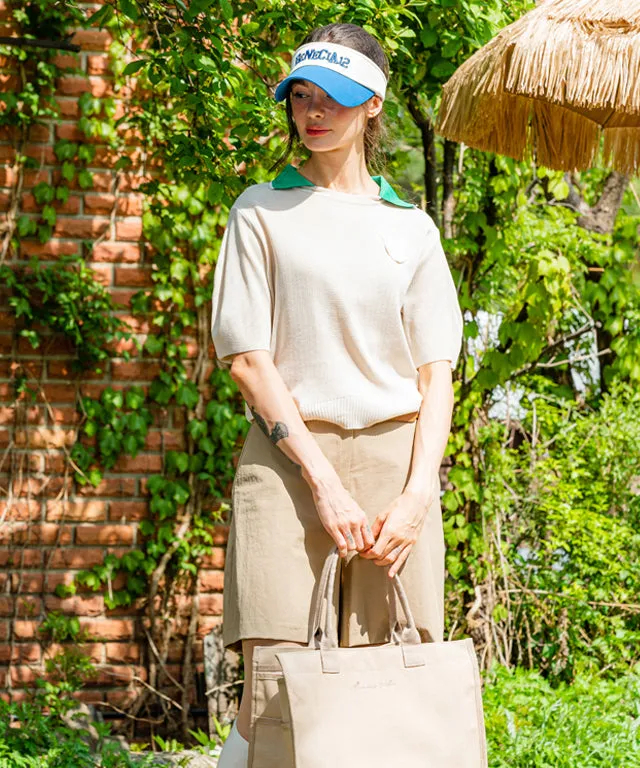 BENECIA 12 Puff R Double Collar - Beige