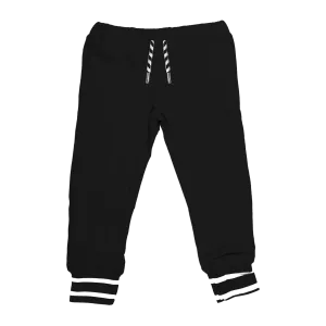 BEST Bamboo Drawstring Cuffed Joggers - Black