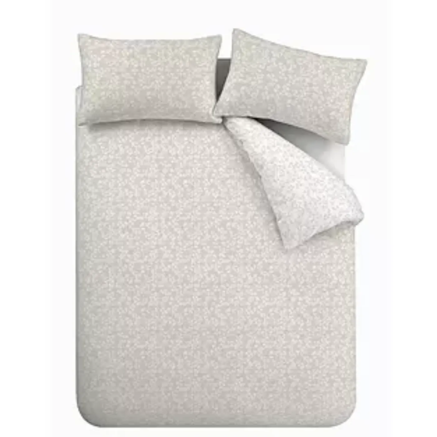 Bianca Shadows Leaves Natural Duvet Set