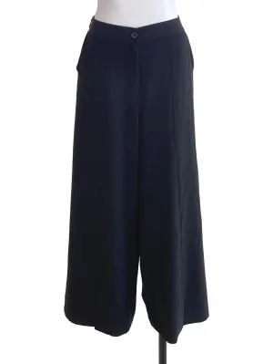 Black Basic Culottes