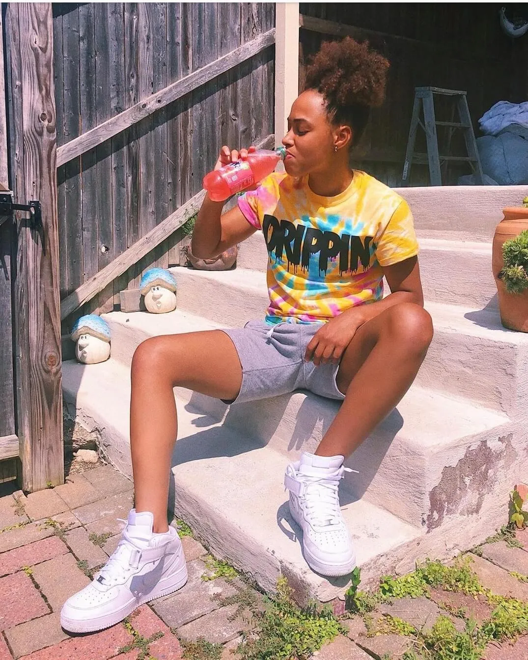 Black Drippin | Beach Berry Tee