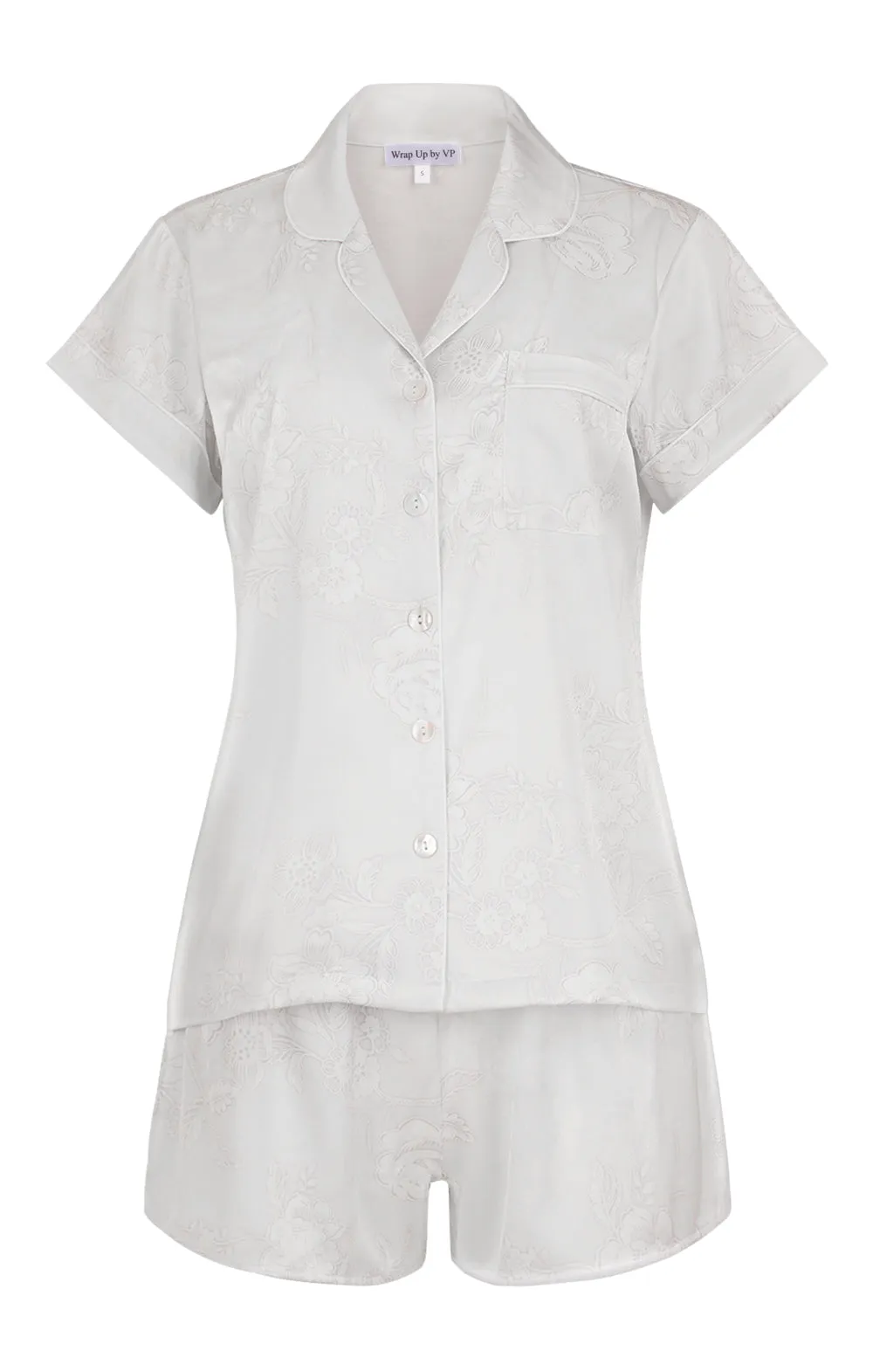 Bliss Angel White Short PJ Set